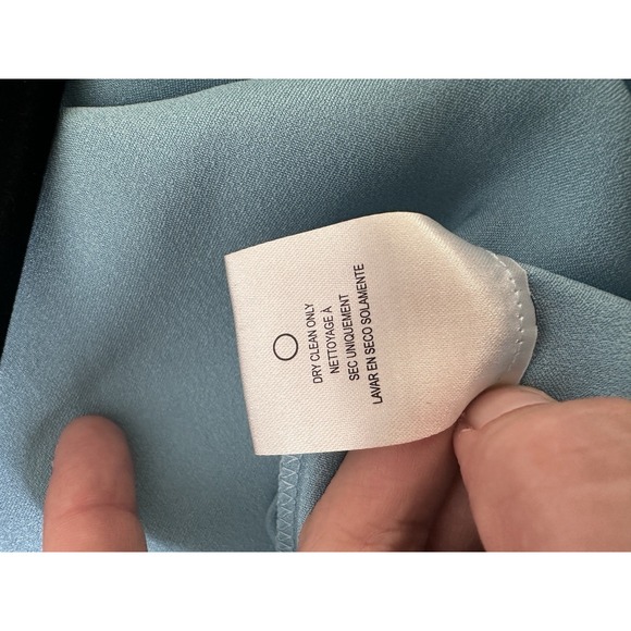 ANTHROPOLOGIE Sachin & Babi Sadie Halter Tie Neck Hammered Satin NEW 14 Dress - Picture 15 of 15